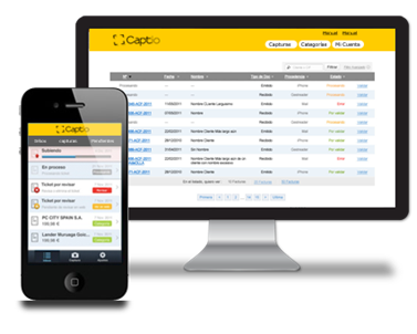 Portal Administrador Captio