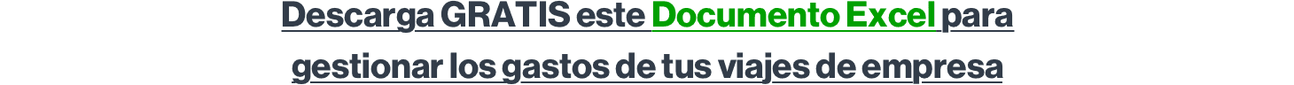 documento excel gestion gastos empresa