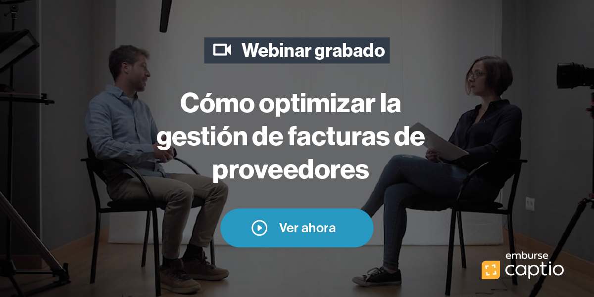 Webinar grabado: Optimiza la gestión de facturas de proveedores