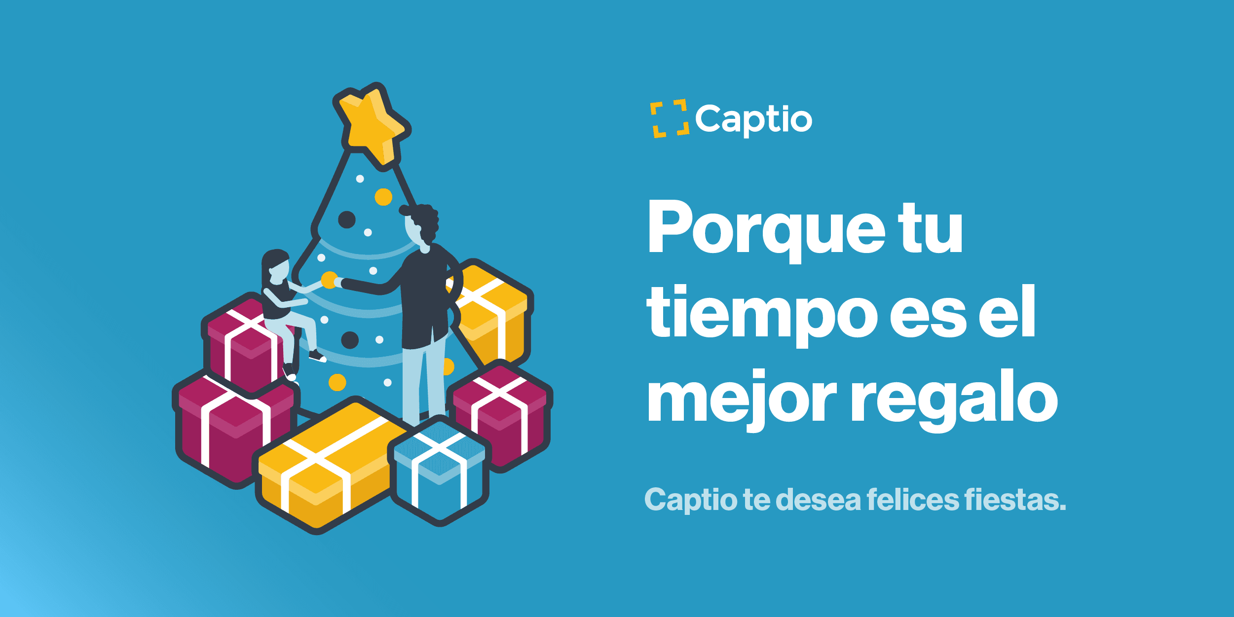 ¡Captio te desea felices fiestas!