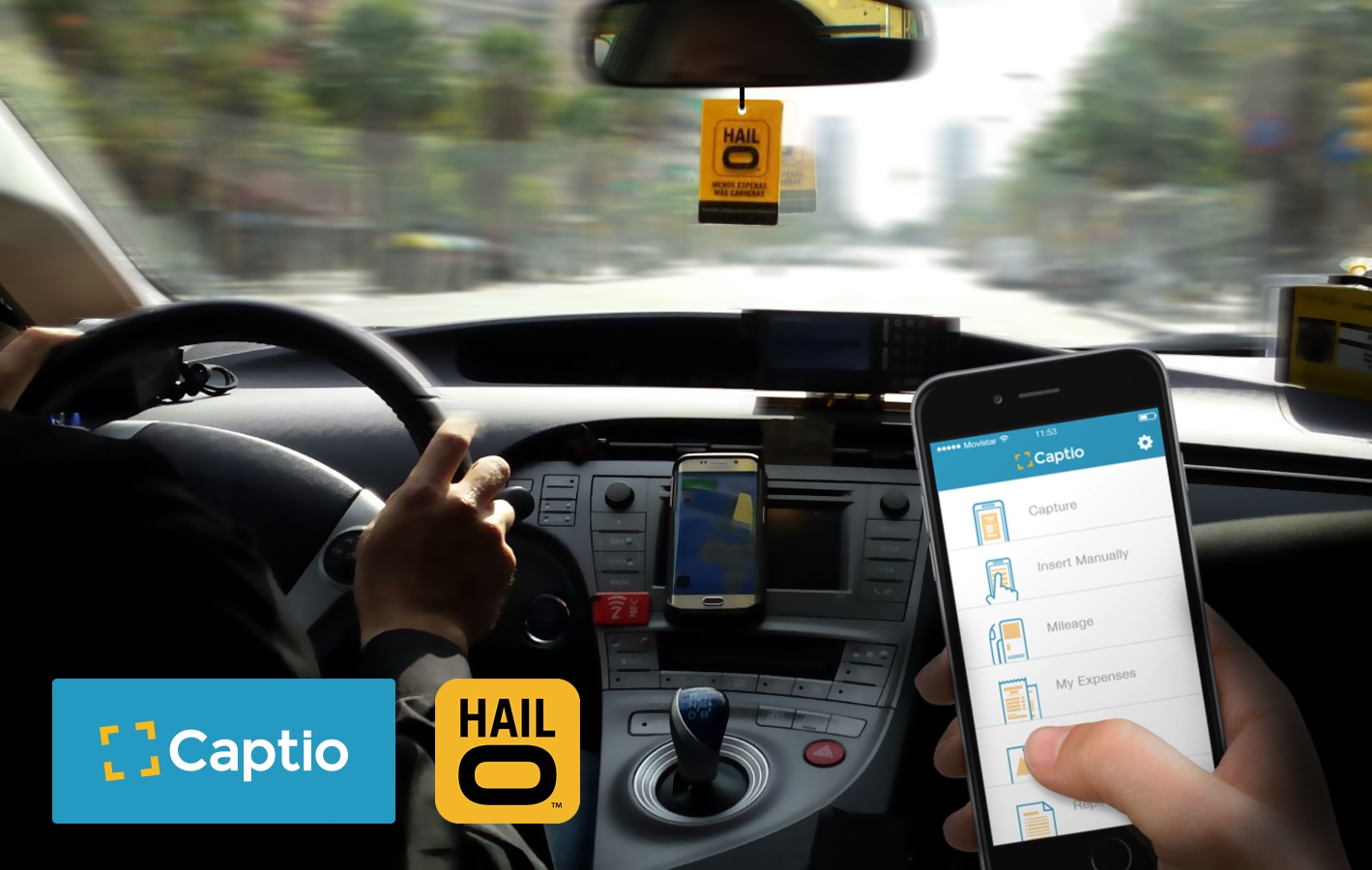 Tu taxi en Captio con Hailo