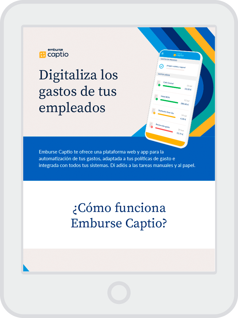 Cómo funciona Emburse Captio - Infografía