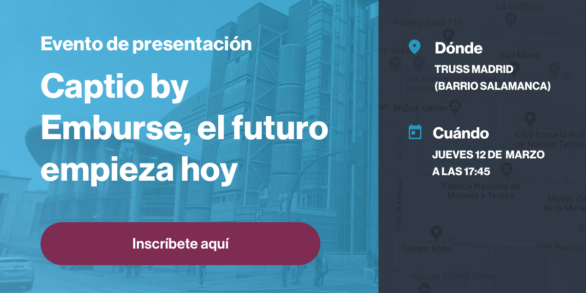 Evento de presentación: Captio by Emburse, el futuro empieza hoy