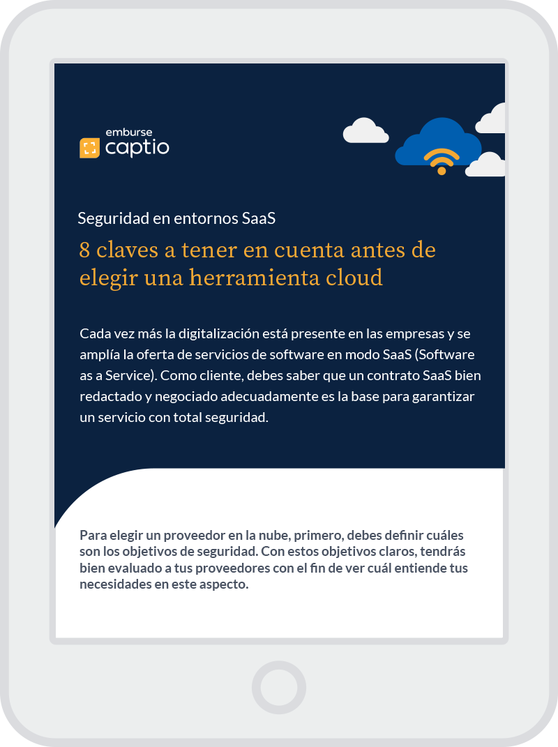 Seguridad en entornos SaaS: 8 claves a tener en cuenta antes de elegir una herramienta cloud - Infografía